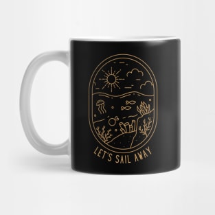 Let's Sail Away Mug